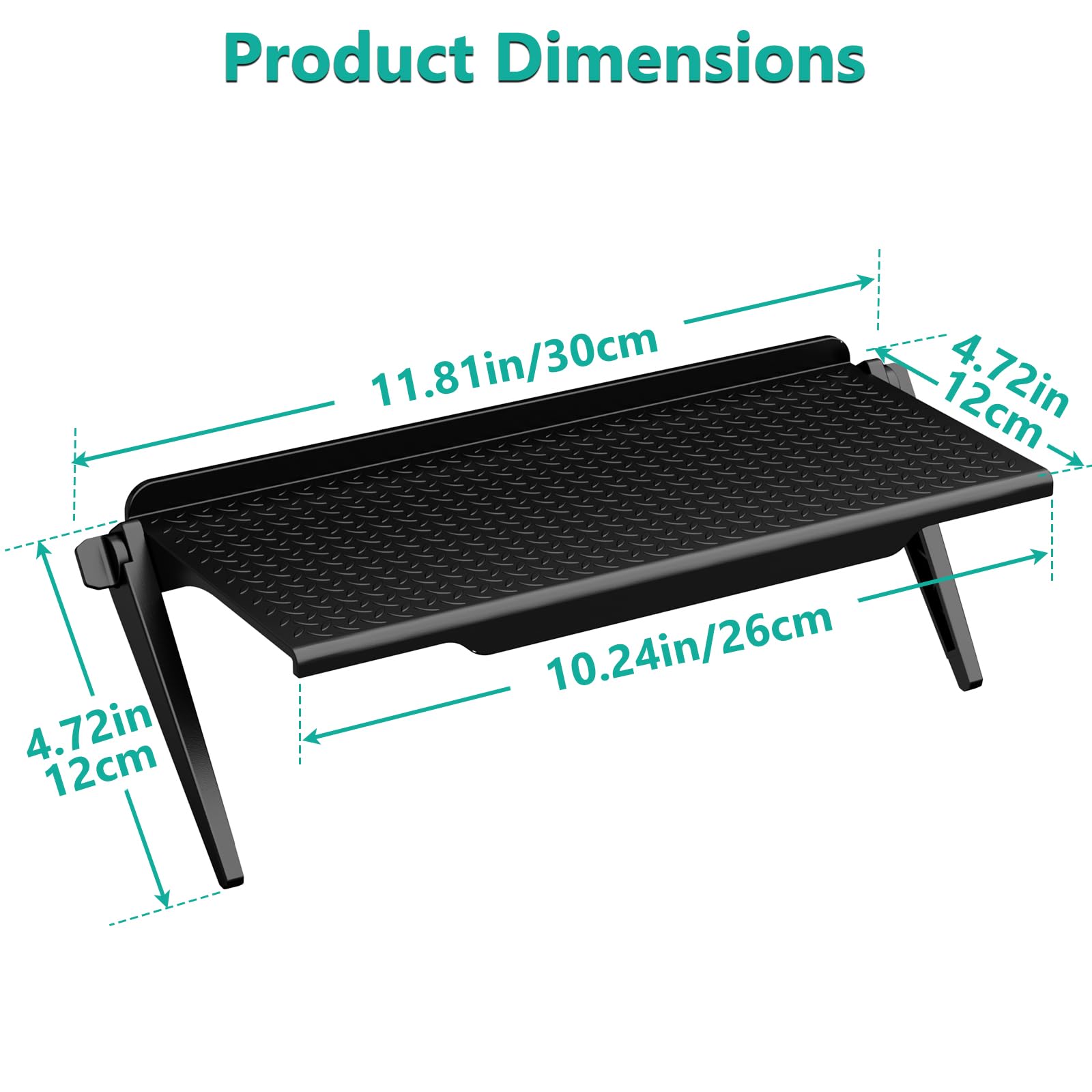 Foto 6 pulgar | Estante Superior para Tv Wali Tsp002-2b Negro 12 " Ajustable - Venta Internacional