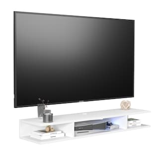 Foto 1 | Repisa Flotante para Tv Aero, Moru, Blanco
