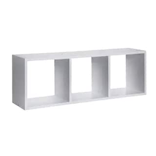 Foto 1 | Repisa Cubo Triple Prat-k, Color Blanco Altura 28cm