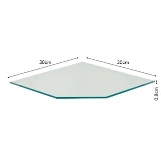 Foto 1 | Repisa De Vidrio Vetro Prat-k 30cm X 30cm