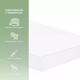 Foto 4 | Kit 3 Repisas Flotantes Minimalistas 50 x 15 cm Eo Safe Imports Blanco