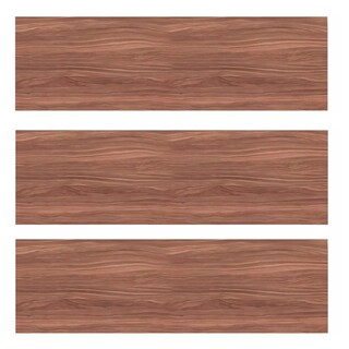 Foto 1 | Repisas Minimalistas 50x15 Cm Eo Safe Imports Esi-18496 Marron 3 Piezas