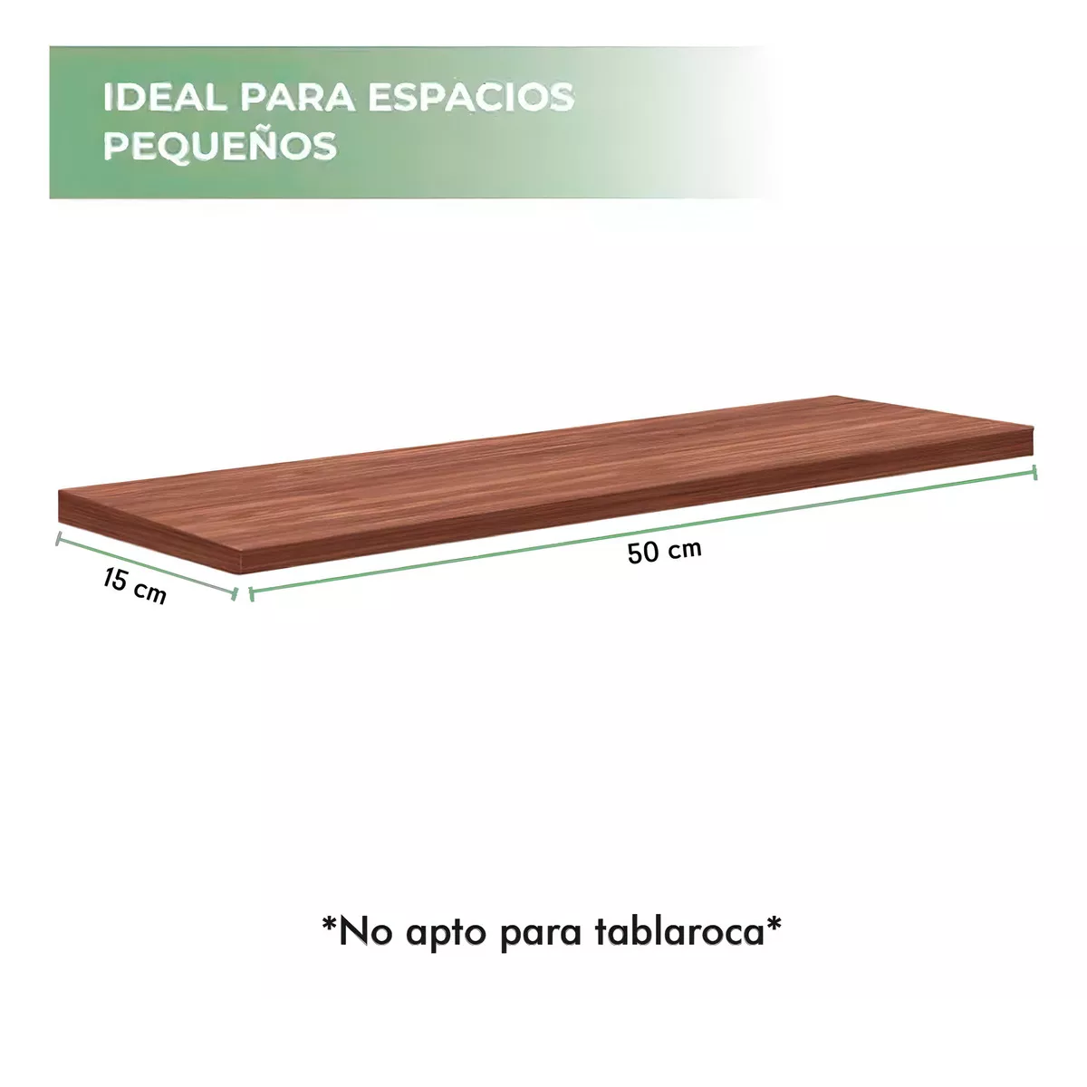 Foto 3 pulgar | Repisas Minimalistas 50x15 Cm Eo Safe Imports Esi-18496 Marron 3 Piezas