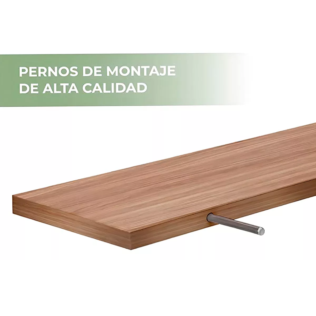 Foto 4 pulgar | Repisas Minimalistas 50x15 Cm Eo Safe Imports Esi-18496 Marron 3 Piezas