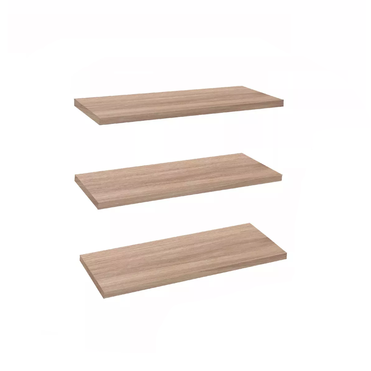 Repisas Minimalistas Eo Safe Imports Esi-18499 Beige 3 Piezas