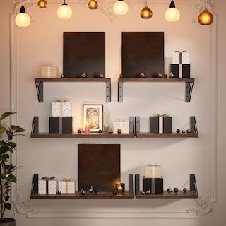Foto 2 | 3 Repisas Flotantes Madera Minimalista Eo Safe Imports Marron