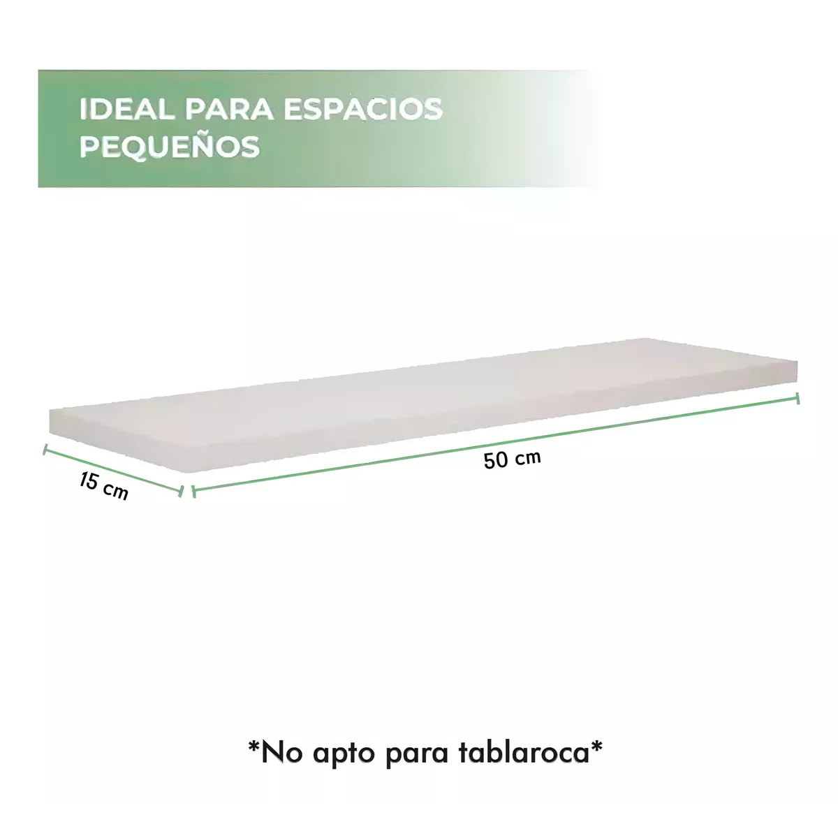 Foto 4 pulgar | Kit 3 Repisas Flotantes Minimalistas 50 x 15 Ccm Eo Safe Imports Gris