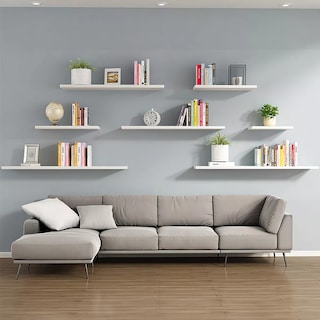 Foto 4 | Set 4 Repisas Flotantes Eo Safe Imports Esi-18501 Blanco