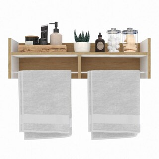 Foto 3 | Repisa Akita Color Rovere Blanco