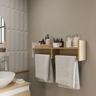 Foto 4 | Repisa Akita Color Rovere Blanco