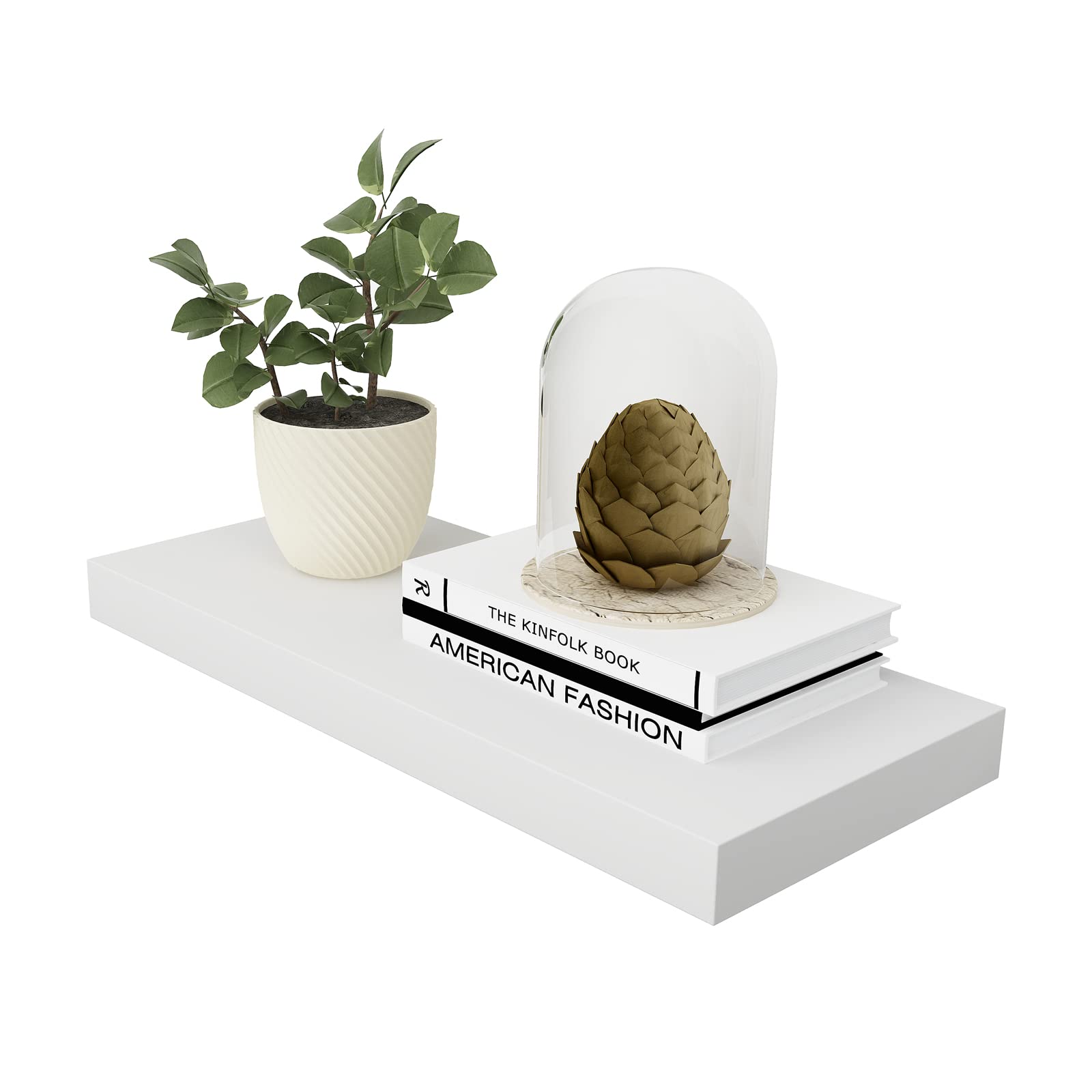 Estantería De Pared Welland Simons Flotante 45 Cm Blanca - Venta Internacional.