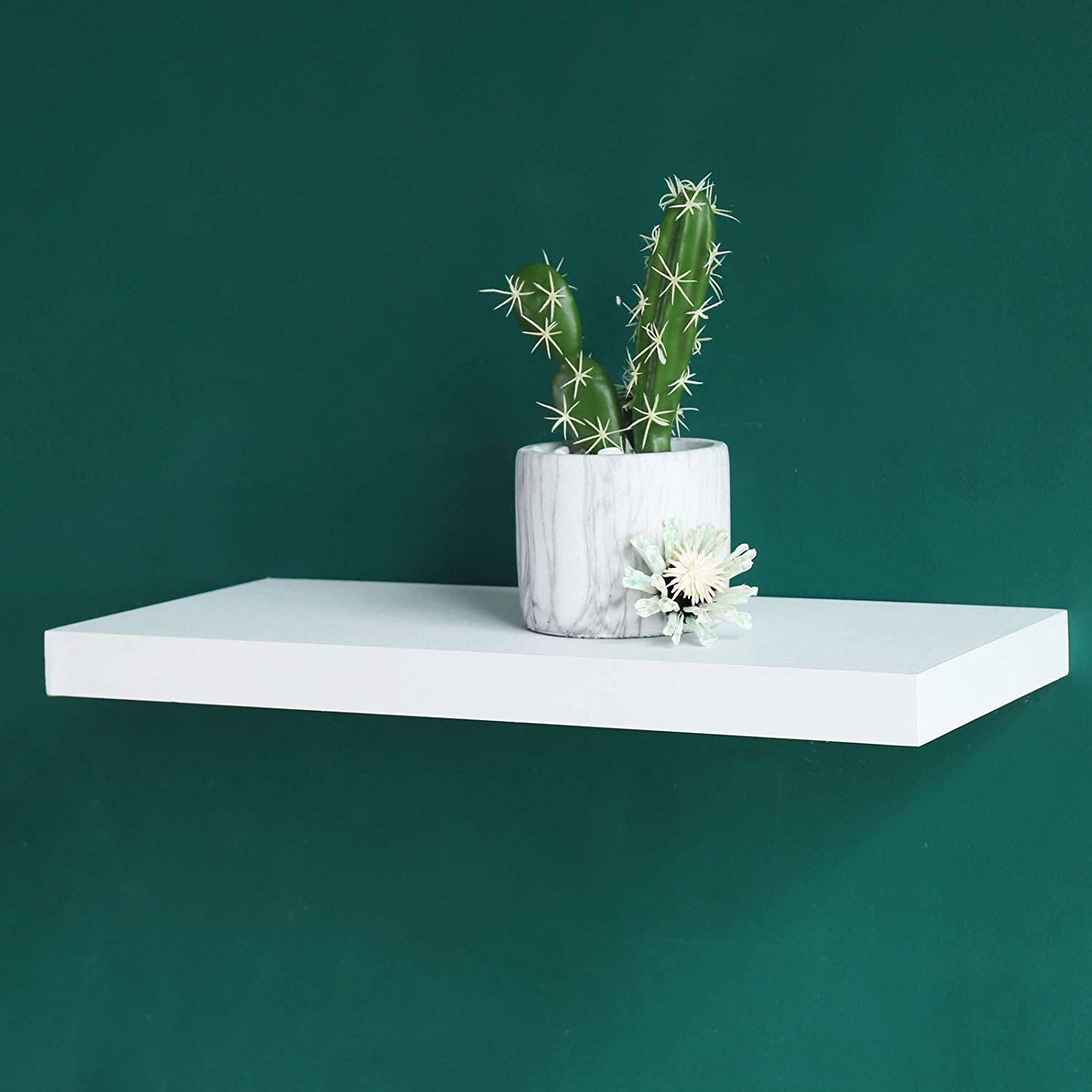 Foto 3 pulgar | Estantería De Pared Welland Simons Flotante 45 Cm Blanca - Venta Internacional.
