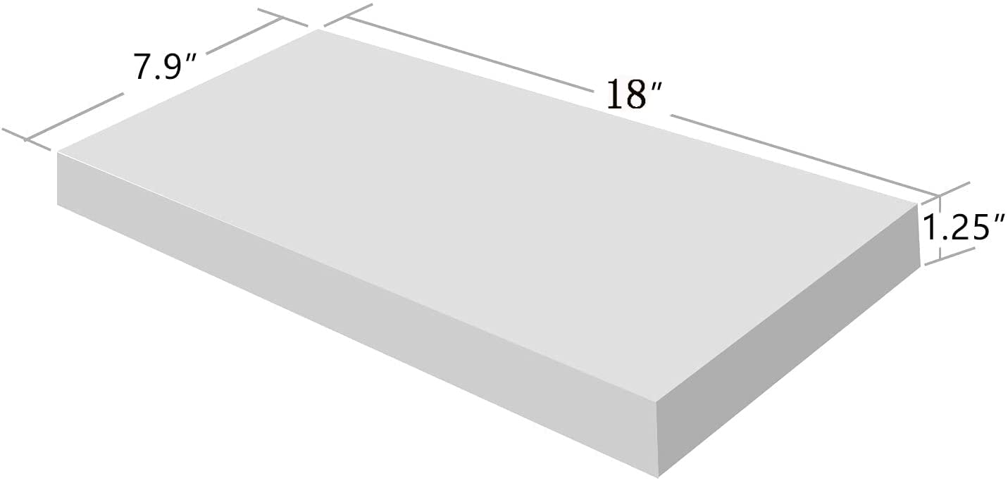 Foto 6 pulgar | Estantería De Pared Welland Simons Flotante 45 Cm Blanca - Venta Internacional.
