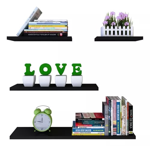 Set 4 Repisas Flotante Minimalistas Vintage $599