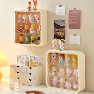 Foto 2 | Vitrina Wmm Para Figuras, Montada En La Pared, Caja De Almacenamiento De Muñecas - Venta Internacional.