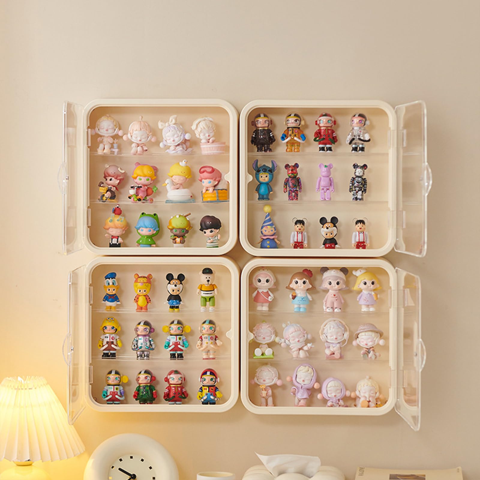 Foto 8 pulgar | Vitrina Wmm Para Figuras, Montada En La Pared, Caja De Almacenamiento De Muñecas - Venta Internacional.