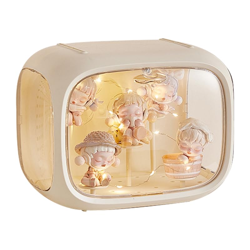 Foto 2 pulgar | Vitrina Wmm Para Figuras Con Soporte De Luz, Caja Acrílica - Venta Internacional.