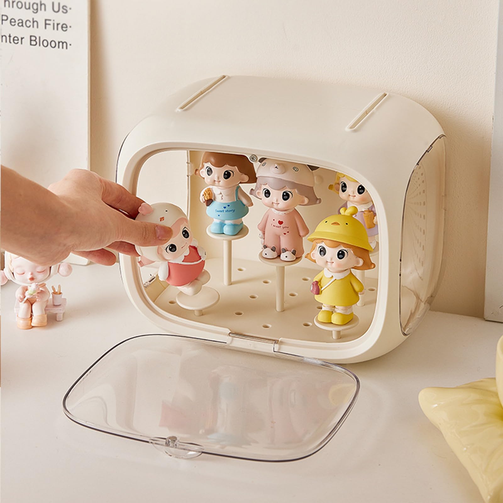 Foto 4 pulgar | Vitrina Wmm Para Figuras Con Soporte De Luz, Caja Acrílica - Venta Internacional.