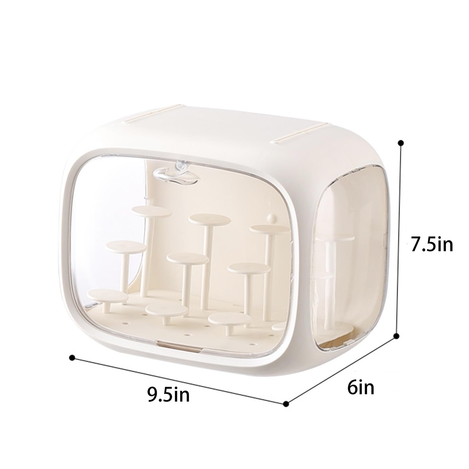 Foto 5 pulgar | Vitrina Wmm Para Figuras Con Soporte De Luz, Caja Acrílica - Venta Internacional.