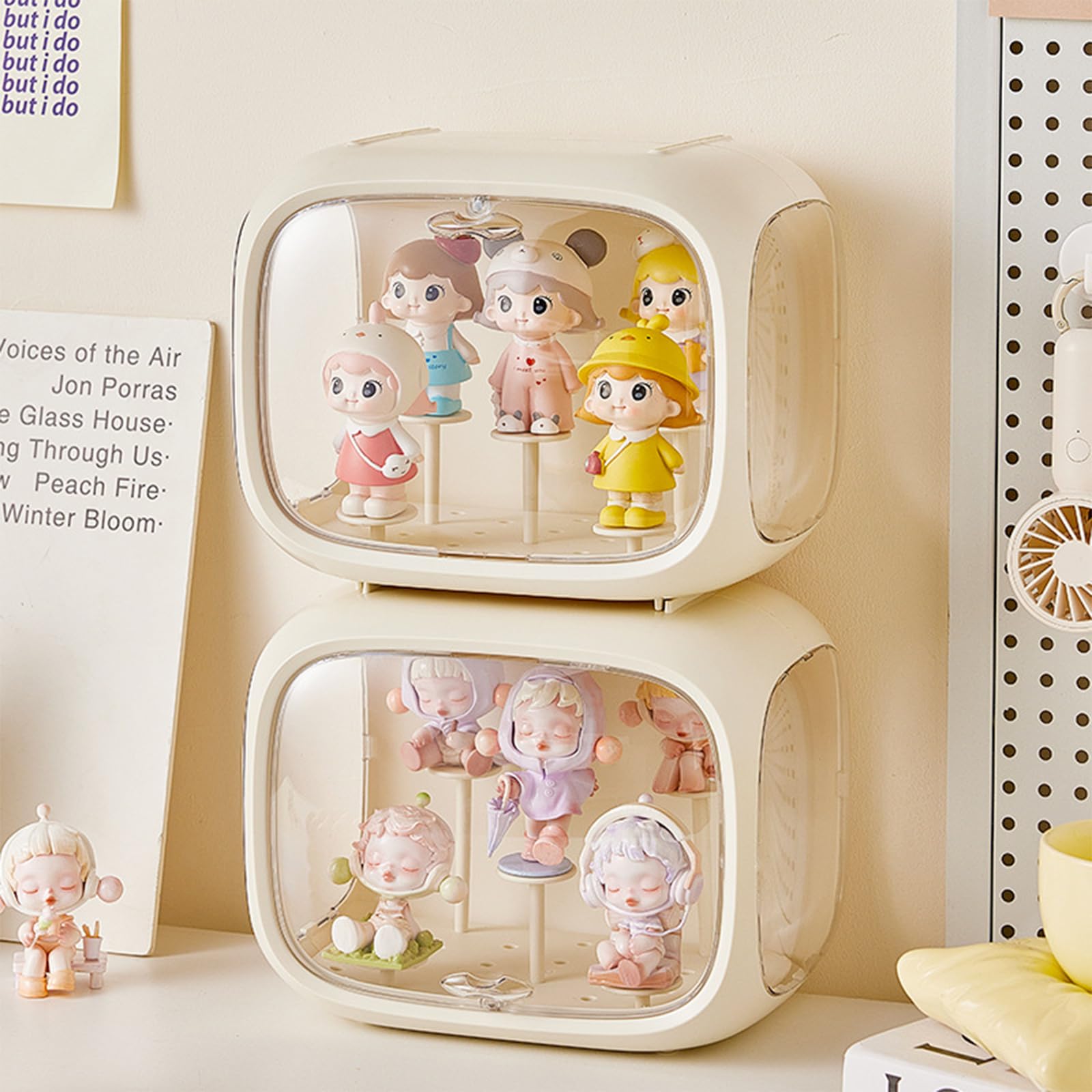 Foto 8 pulgar | Vitrina Wmm Para Figuras Con Soporte De Luz, Caja Acrílica - Venta Internacional.