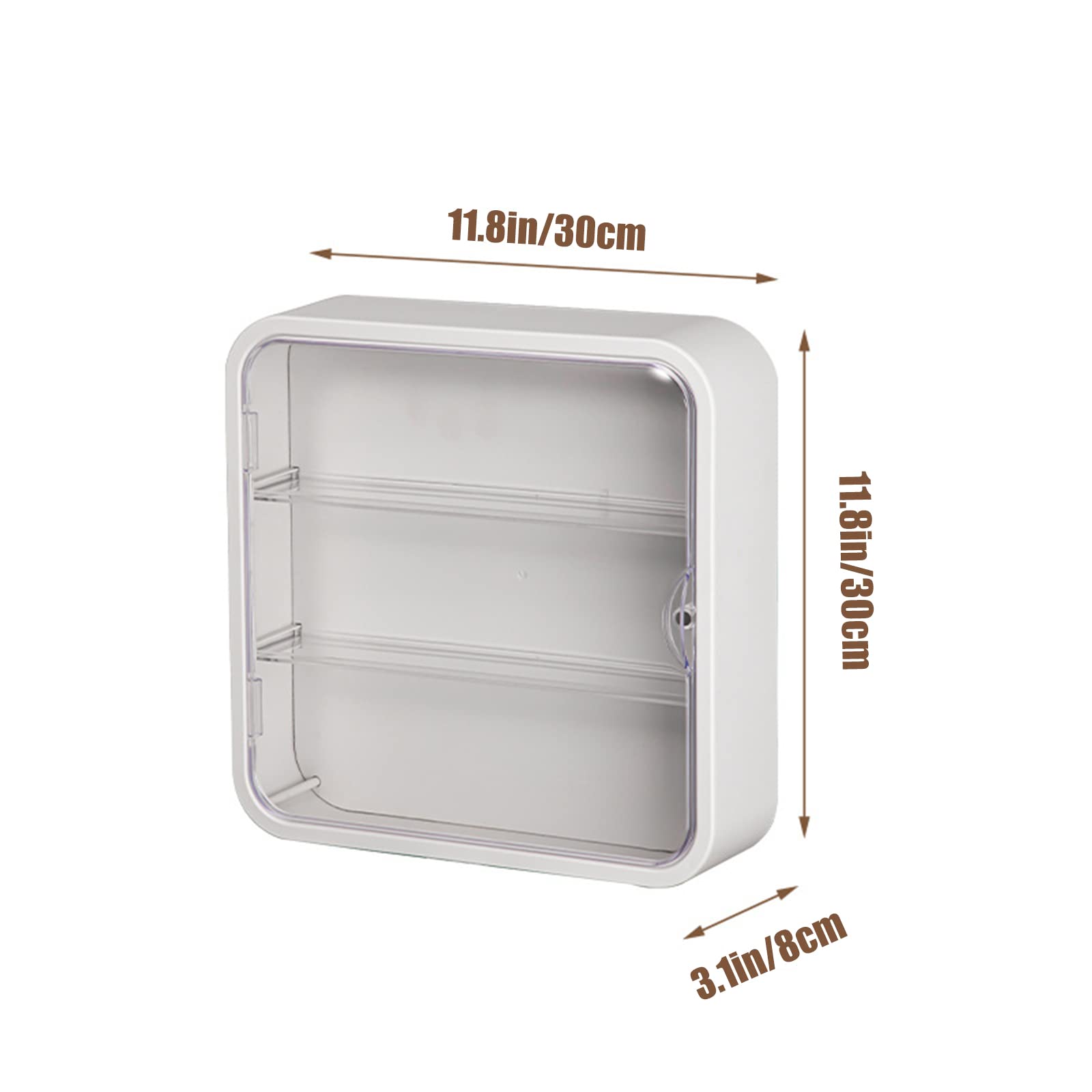 Foto 5 pulgar | Expositor Wmm Transparente Para Guardar Muñecas En La Pared Con Figuras - Venta Internacional.