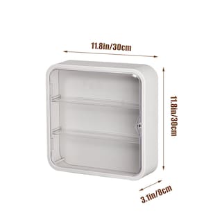 Foto 4 | Expositor Wmm Transparente Para Guardar Muñecas En La Pared Con Figuras - Venta Internacional.