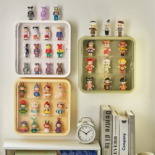 Foto 7 | Expositor Wmm Transparente Para Guardar Muñecas En La Pared Con Figuras - Venta Internacional.