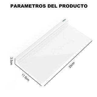 Foto 2 | Exhibidor Para Zapatos Acrílico Para Panel Ranurado Set 24 Piezas Eo Safe Imports Esi-18699 Transparente