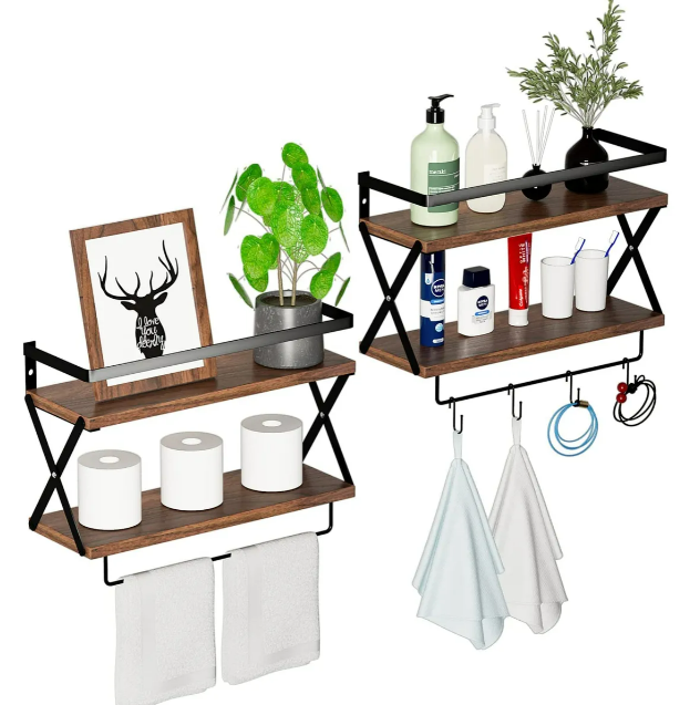Repisas Xtellar Flotantes Madera Minimalista Muebles Hogar Decorar