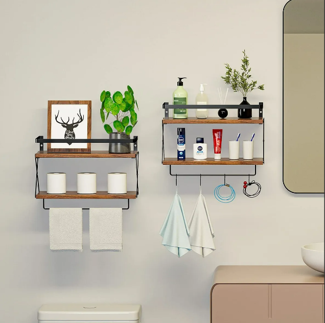 Foto 4 pulgar | Repisas Xtellar Flotantes Madera Minimalista Muebles Hogar Decorar