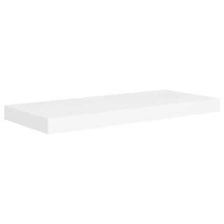 Foto 3 | Estantería Flotante Vidaxl, Montada En La Pared, Color Blanco, 60 X 23,5 X 3,8 Cm, 2 Unidades - Venta Internacional.
