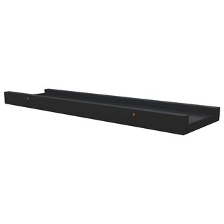Foto 7 | Juego De 2 Estantes Vidaxl Con Forma De Repisa, Color Negro, Para Montar En La Pared - Venta Internacional.