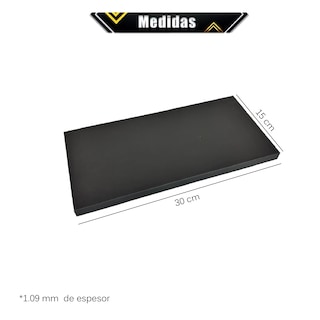 Foto 4 | 3 Repisas Flotantes 30x15cm Color Gris Lava