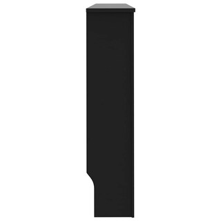 Foto 5 | Cubierta De Radiador Vidaxl Negra Con Moderno Diseño De Listones (mdf) - Venta Internacional.