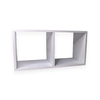 Foto 1 | Repisa Cubo Doble Blanco