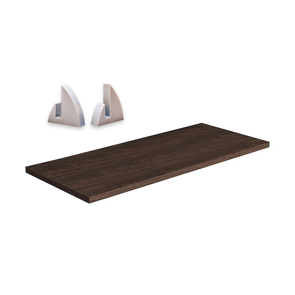 Foto 4 pulgar | Repisa Recta Tendenza Prak-t  04x25x60cm Color Café