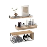 Estantes Xtellar De Madera Premium Multiusos - Juego De 3