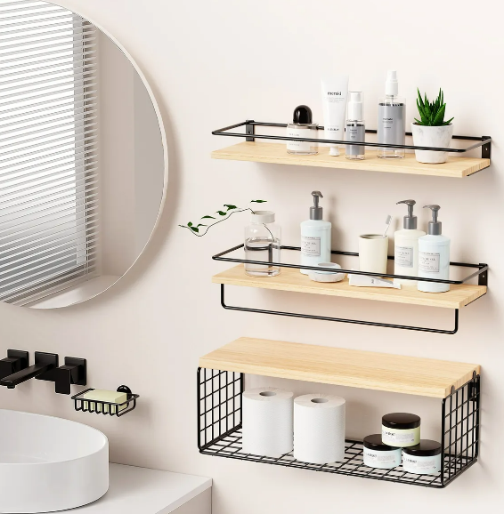 Foto 5 pulgar | Estantes Xtellar De Madera Premium Multiusos - Juego De 3