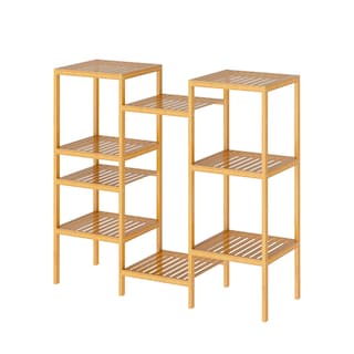 Foto 1 | Estante Multifuncional Mu:4life Ed02-diy-bbn Natural De Bambú Con Repisas Ajustables Para Baño, Cocina Y Sala