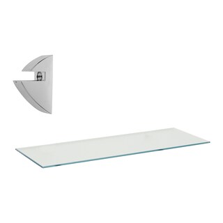 Foto 1 | Repisa De Vidrio Recta Vetro Prat-k 15 X 40cm