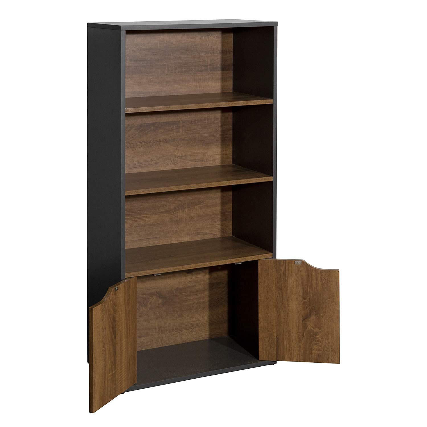 Foto 5 | Estante de Exhibición Furniturer Konz Negro