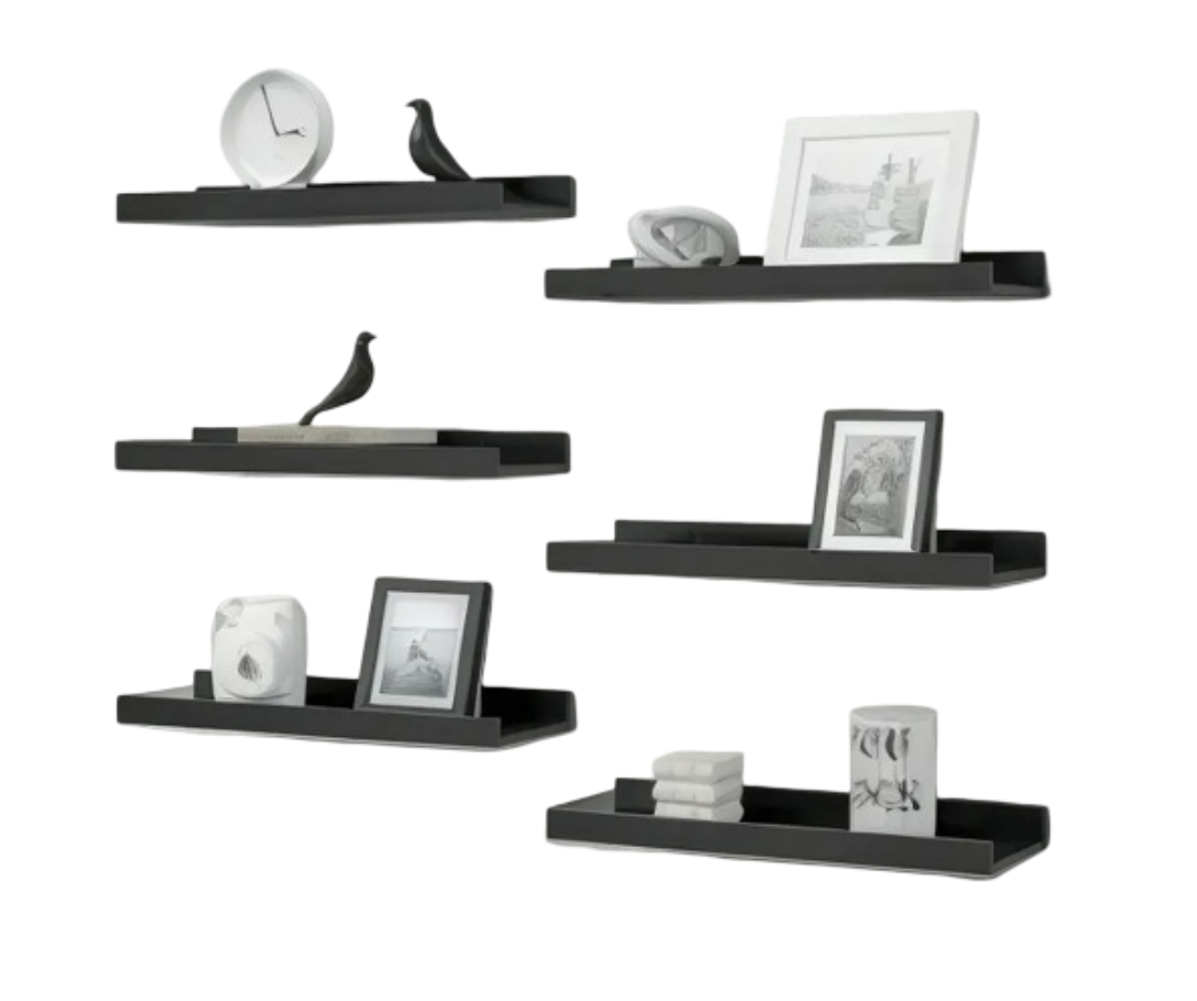 Foto 1 | Xtellar Set De 6 Repisas Flotantes Minimalistas En Acrílico