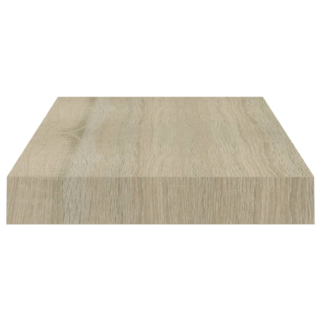 Foto 8 pulgar | Estantería De Pared Vidaxl Floating  4 Unidades  Madera De Roble  40 X 23 X 4 Cm  Mdf - Venta Internacional.