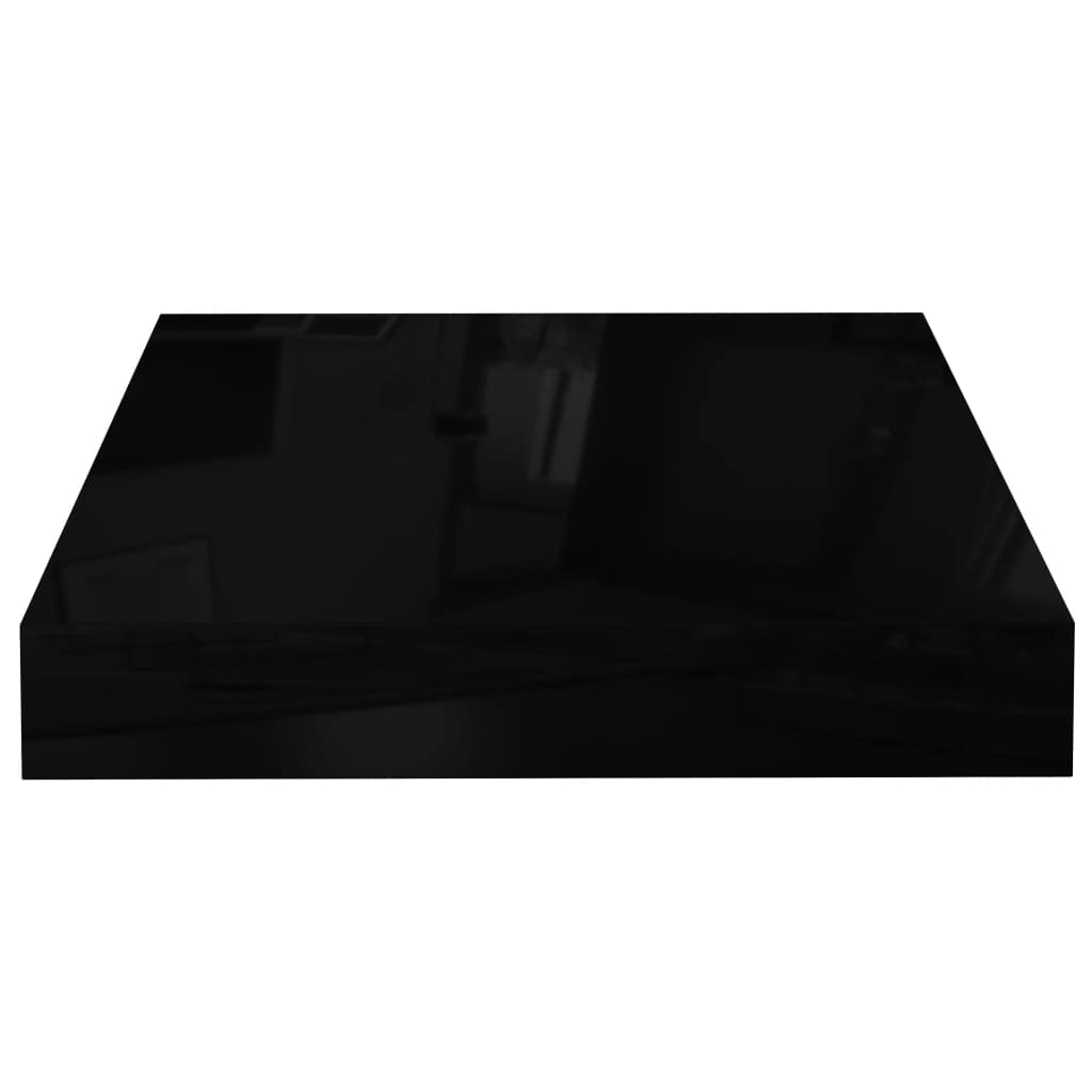 Foto 6 pulgar | Estantería Flotante De Pared Vidaxl De Mdf Negro Brillante En Forma De Panal De Abeja - Venta Internacional.