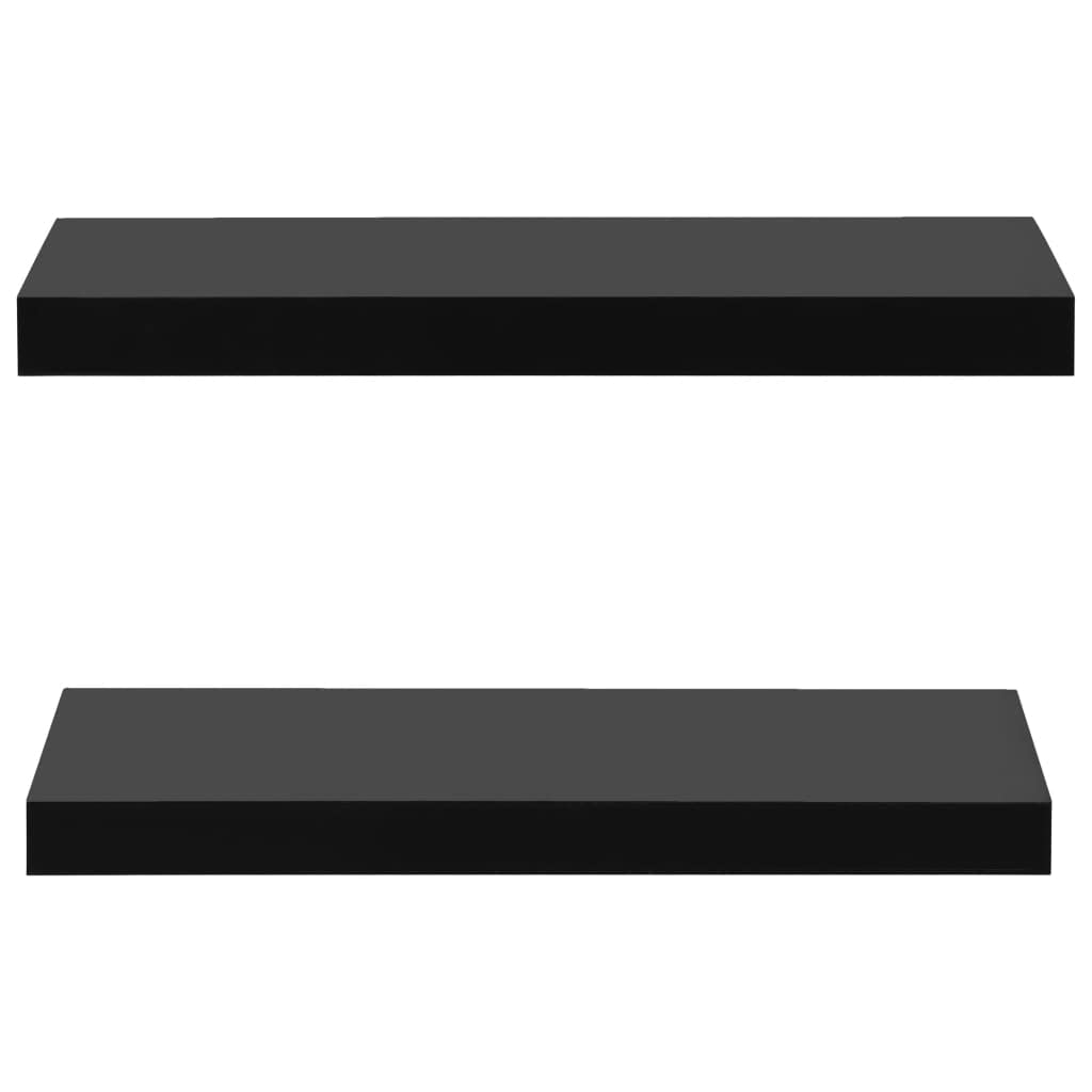 Foto 5 pulgar | Estantería Flotante De Pared Vidaxl Negra  40 X 20 X 4 Cm  Mdf  2 Unidades - Venta Internacional.