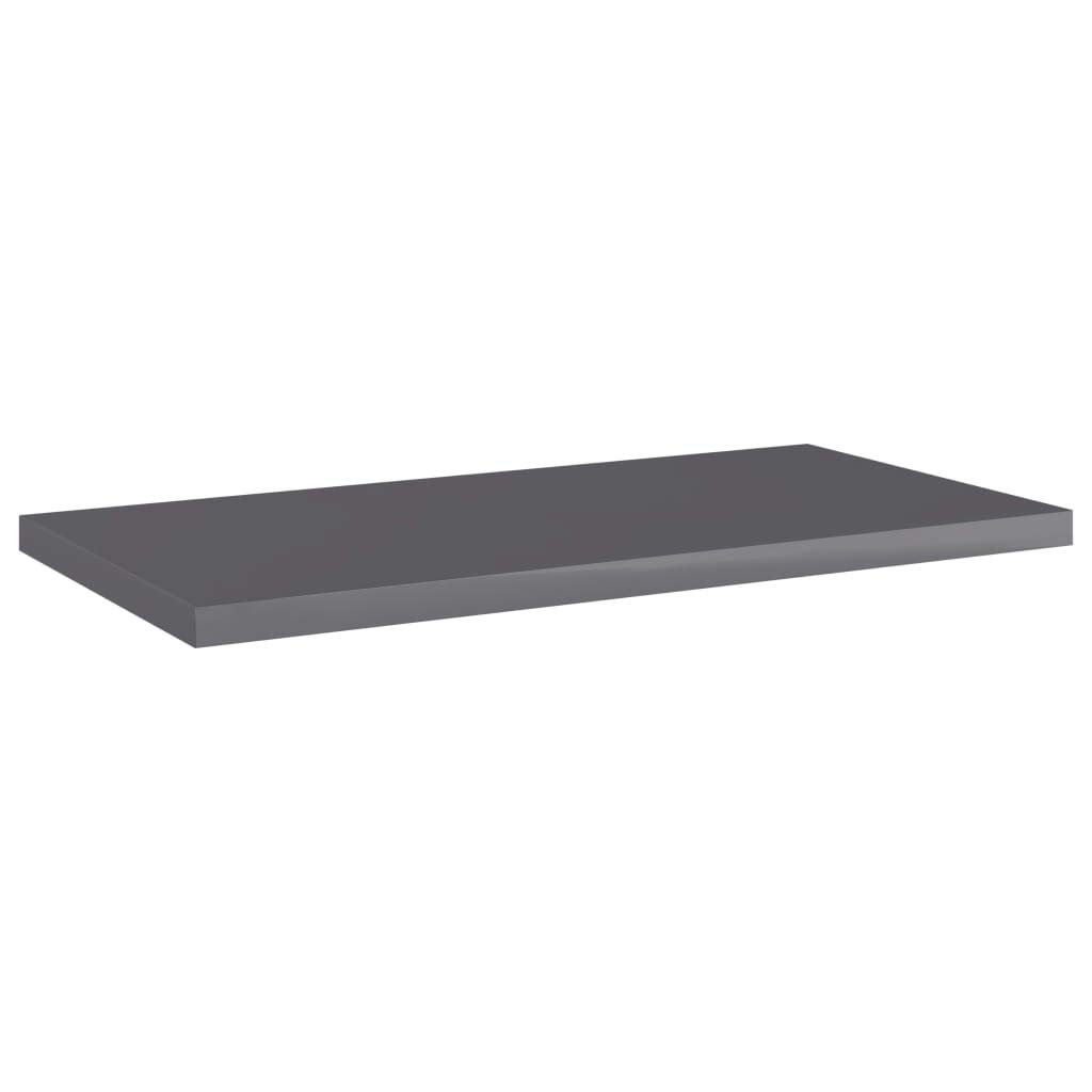 Foto 3 pulgar | Estantería Flotante Vidaxl  Color Gris Brillante  Juego De 4 - Venta Internacional.