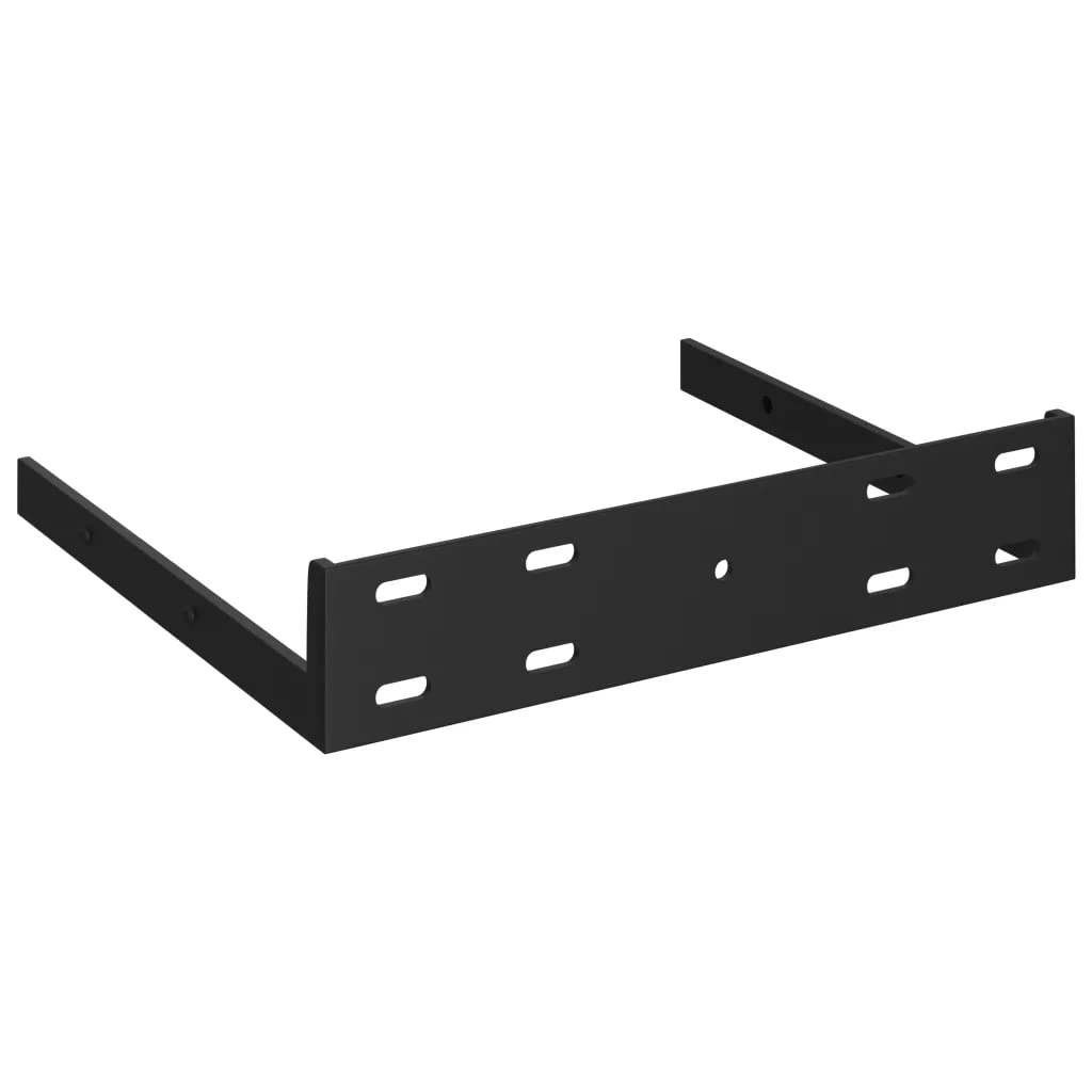 Foto 8 pulgar | Estantería De Pared Vidaxl Flotante Negra  23 X 23 5 X 4 Cm  Mdf  2 Unidades - Venta Internacional.