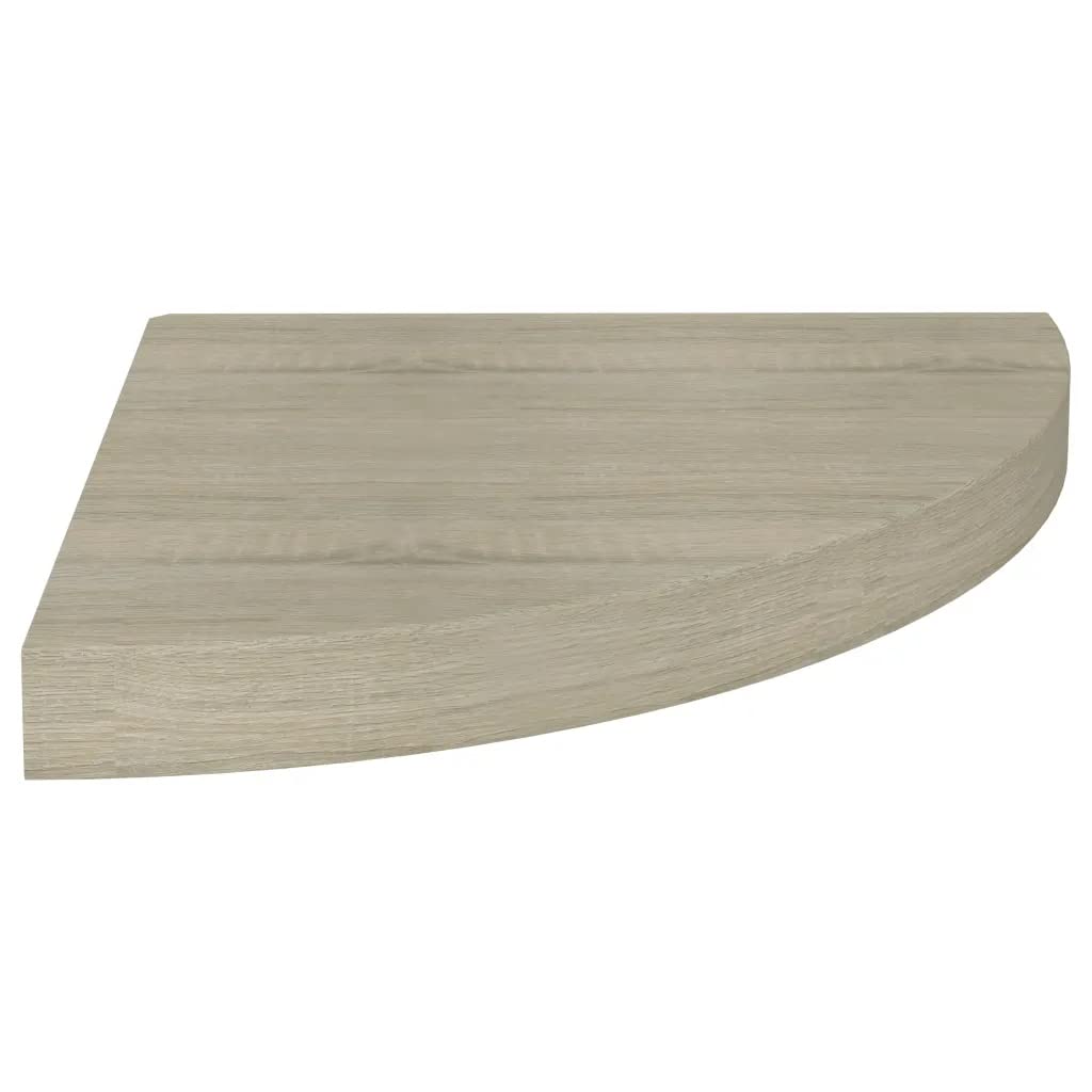 Foto 4 pulgar | Estantería De Esquina Vidaxl  Roble Flotante  35 X 35 X 4 Cm  2 Unidades  Mdf - Venta Internacional.