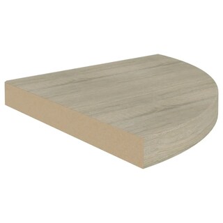 Foto 4 | Estantería De Esquina Vidaxl Roble Flotante 35 X 35 X 4 Cm 2 Unidades Mdf - Venta Internacional.
