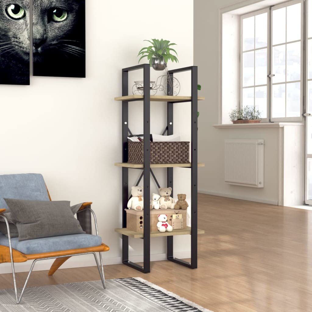 Foto 2 | Armario Vidaxl Sonoma Oak 40 X 30 X 105 Cm  Aglomerado - Venta Internacional.